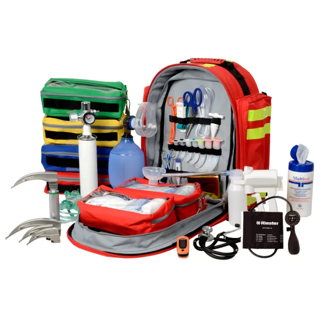 Rucsac medical de urgență complet echipat GIMA 14 – kit profesional pentru intervenții critice