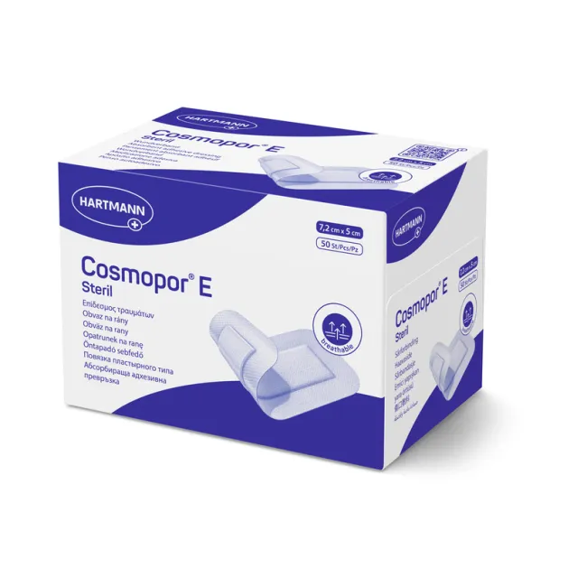 Cosmopor E plasture steril autoadeziv cu corp absorbant, Hartmann