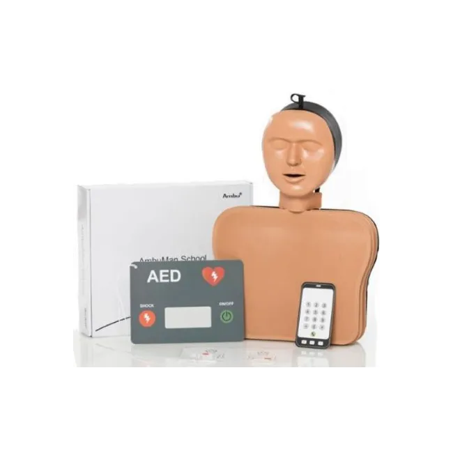 Set 10 Manechine Resuscitare AmbuMan School - Pachet Complet pentru Școli și Cursuri de Grup