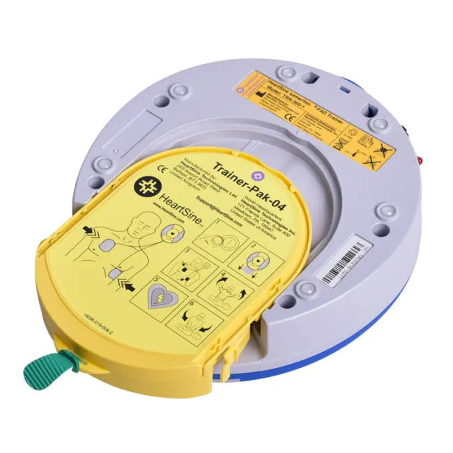 Trainer AED HeartSine Samaritan 500P cu feedback în timp real