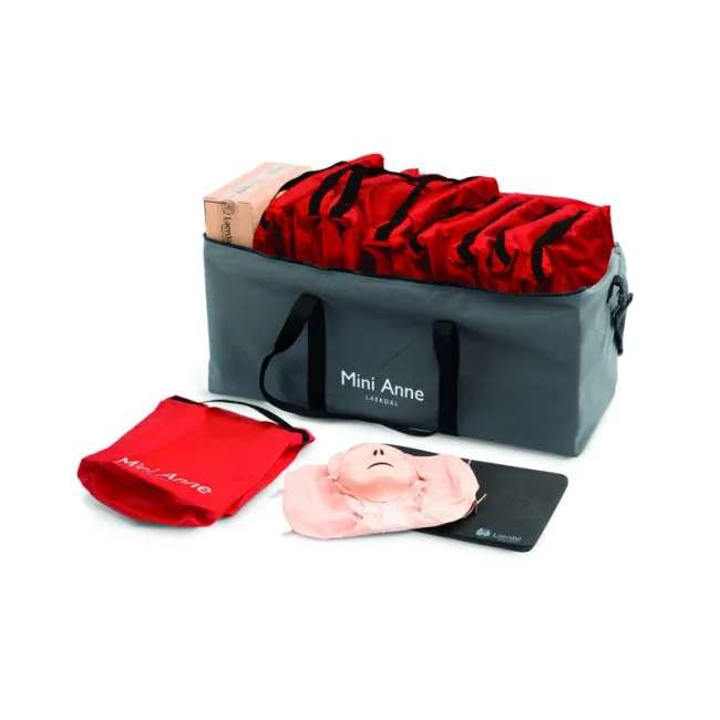 Set Laerdal Mini Anne Plus Unicolor – Pachet 10 Manechine CPR Gonflabile