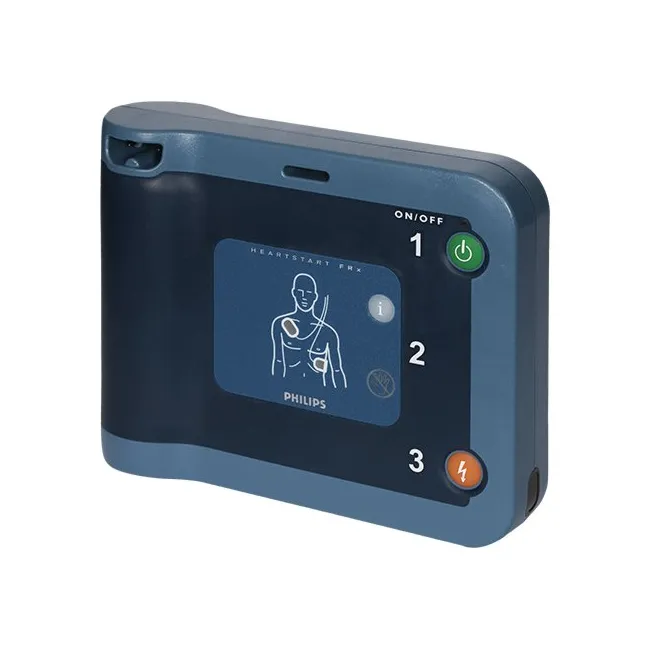 Defibrilator Profesional Philips HeartStart FRx (AED) – Rezistență IP55 și Mod Pediatric
