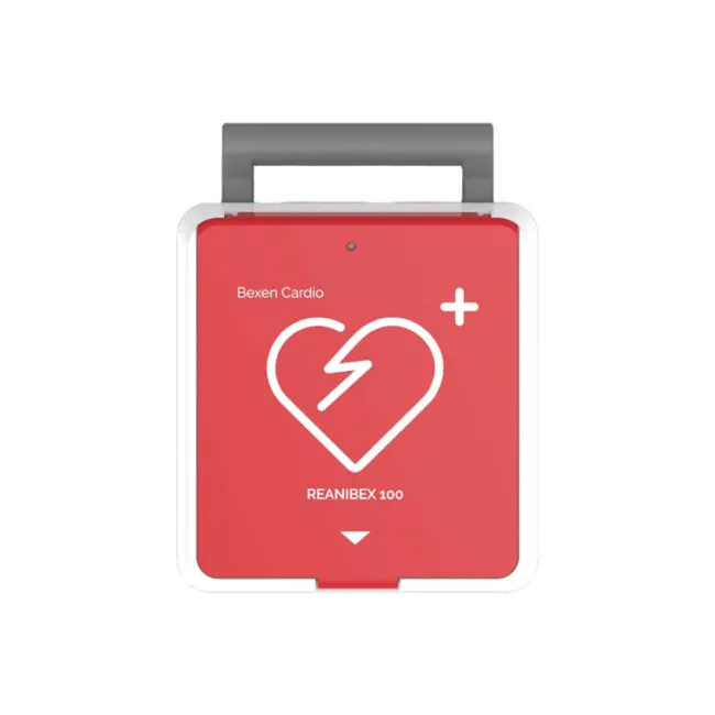 Defibrilator Semi-Automat Reanibex 100 AED – Instrucțiuni Vocale în Limba Română