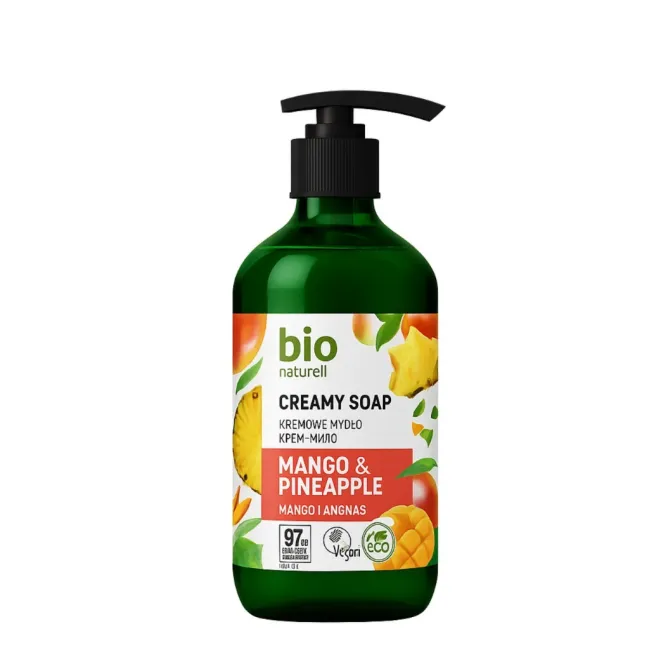 Săpun Cremă Bio Naturell Mango & Ananas 473 ml