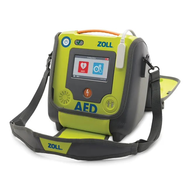 Defibrilator Semi-Automat ZOLL AED 3 , feedback CPR Real, WiFi și Electrozi Universali - indicații vocale in limba romana