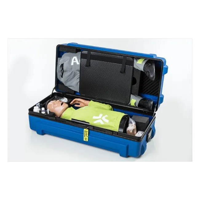 Manechin Resuscitare Profesional AmbuMan Advanced Wireless - Simulator Complet ACLS și ALS cu Defibrilare Reală