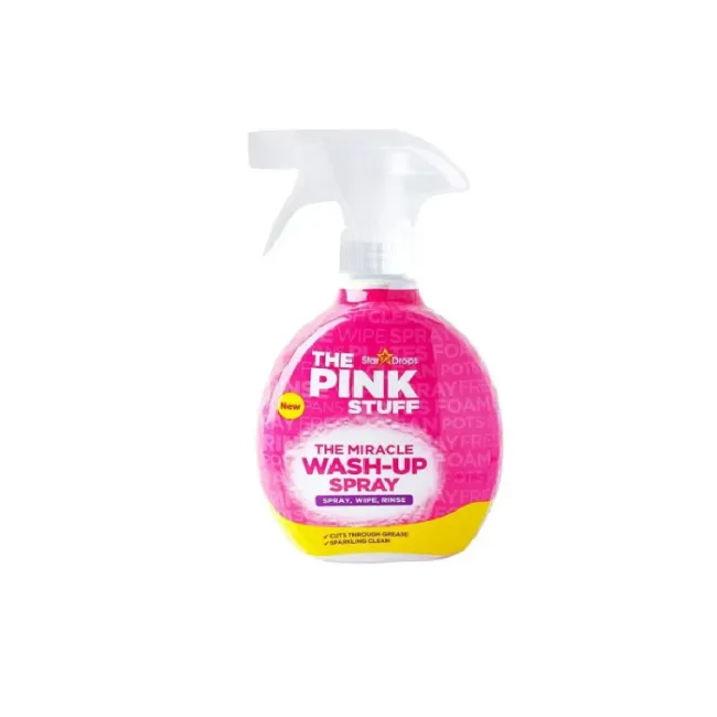 Spray degresant bucătărie The Pink Stuff Wash-Up Spray, 500 ml