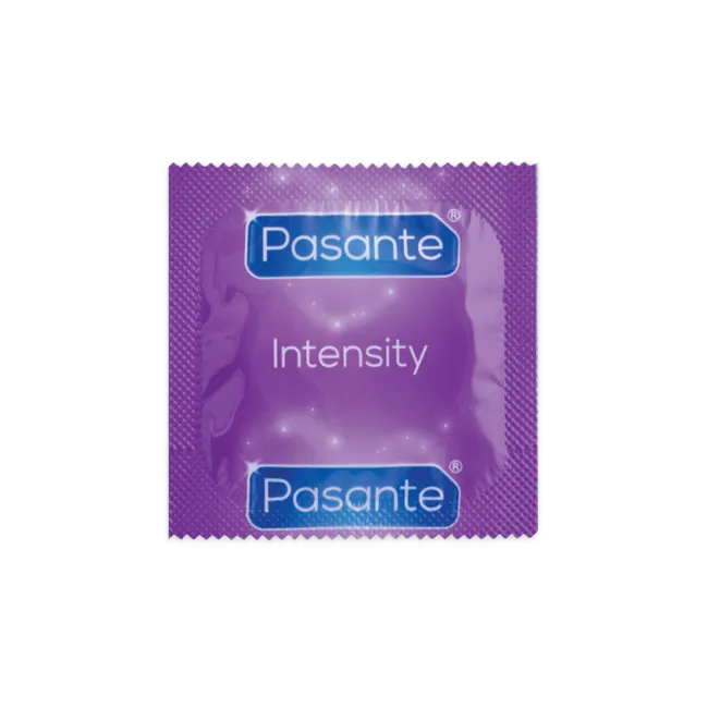 Pasante Ribs & Dots Intensity – Prezervative Texturate (3 buc)
