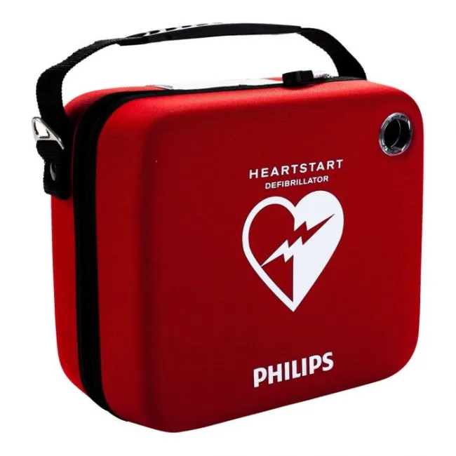Defibrilator Automat Philips HeartStart HS1 (AED) – Ghidare CPR și Geantă Inclusă