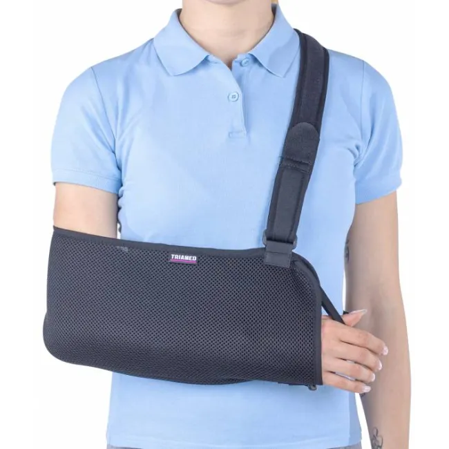 Suport fixare braț – orteză textilă pentru susținere braț și antebraț – dispozitiv medical