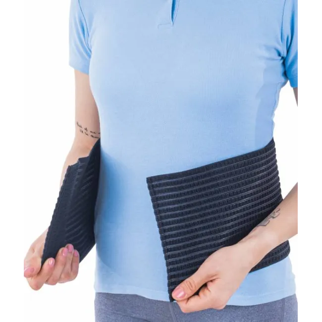 Corset lombar cu atele metalice și benzi elastice, mărime universală 65–115 cm – dispozitiv medical