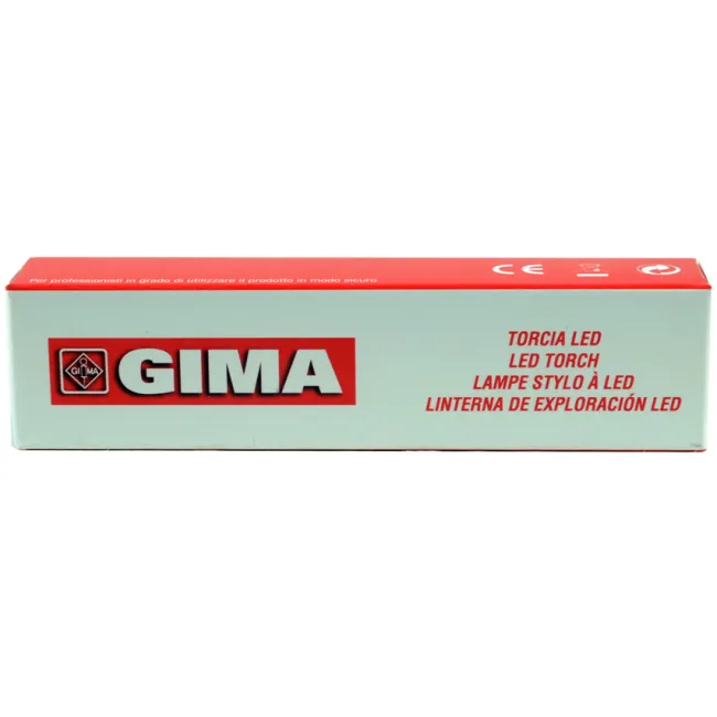 Lanternă Medicală tip Penlight GIMA – LED, Metalică (Argintie)