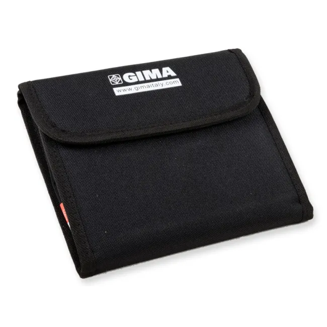 Geantă Medicală pentru Instrumente "Instrument Bag" – Cu Protecție Căptușită în Material Catifelat, Capacitate 12 Instrumente, Poliester 600D, Neagră, 19.5 x 15 x h 3 cm
