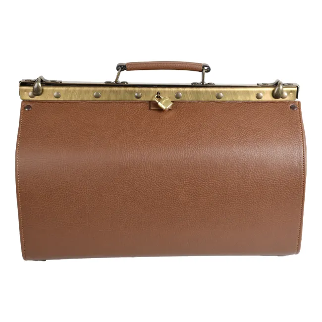 Geantă Medicală de Consultații "Doctor Bag" – Cu Bază Rigidă și Benzi Elastice pentru Instrumente, 45 x 20 x 25 cm (Made in Italy)