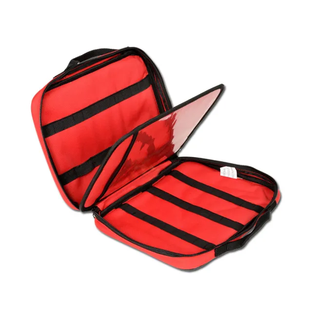 Geantă Profesională pentru Fiole "Maxi Vial Bag" – Roșie (Goală), Poliester 600D, Capacitate 46 Fiole