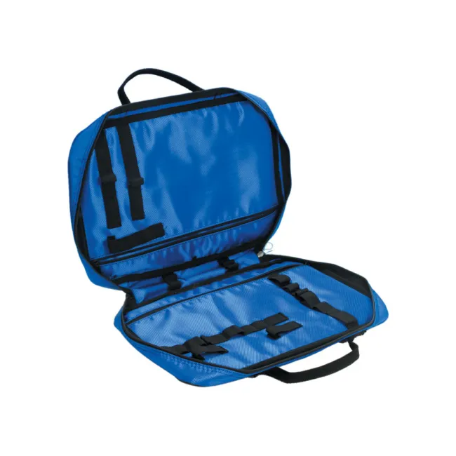 Geantă Medicală pentru Medicamente "Medication Bag" – Albastră (Goală), Poliester 600D Impermeabil și Anti-Zgârieturi, 34 x 24 x 7 cm