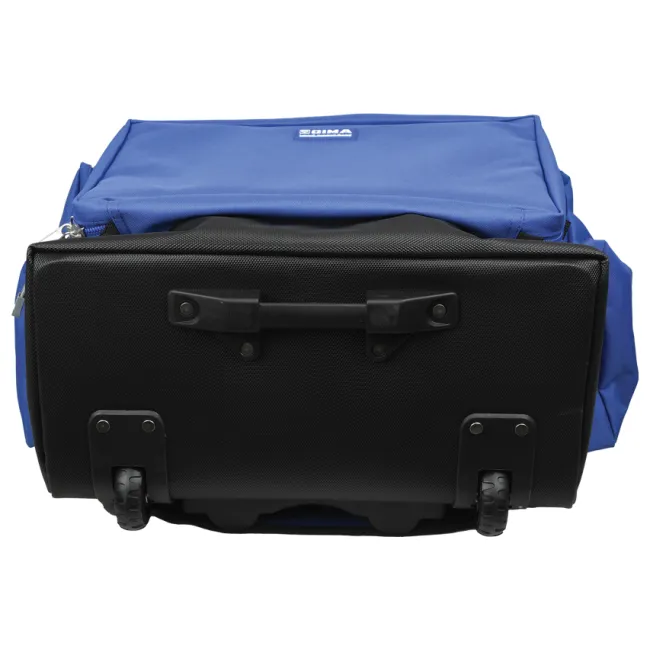 Geantă Medicală Tip Troller "Smart Trolley Bag" – Poliester 600D Impermeabil, Compartimentare Modulară, Bază din Cauciuc și Roți Rezistente la Frig, 56 x 32.5 x 49 cm