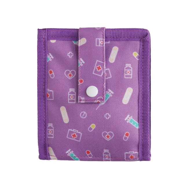 Organizator Medical de Buzunar "Pocket Organizer" – Lila, Suport Compact pentru Instrumente și Accesorii, 15 x 12 x h 2 cm