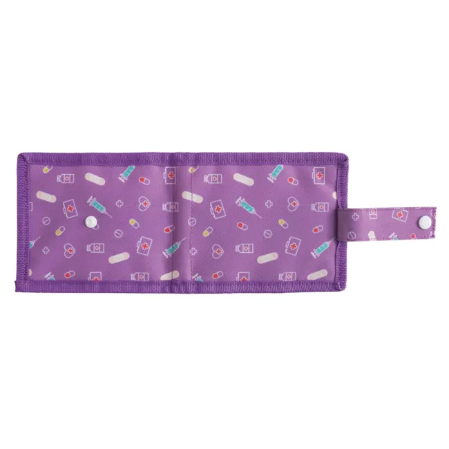 Organizator Medical de Buzunar "Pocket Organizer" – Lila, Suport Compact pentru Instrumente și Accesorii, 15 x 12 x h 2 cm