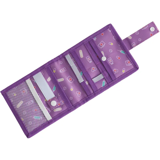 Organizator Medical de Buzunar "Pocket Organizer" – Lila, Suport Compact pentru Instrumente și Accesorii, 15 x 12 x h 2 cm