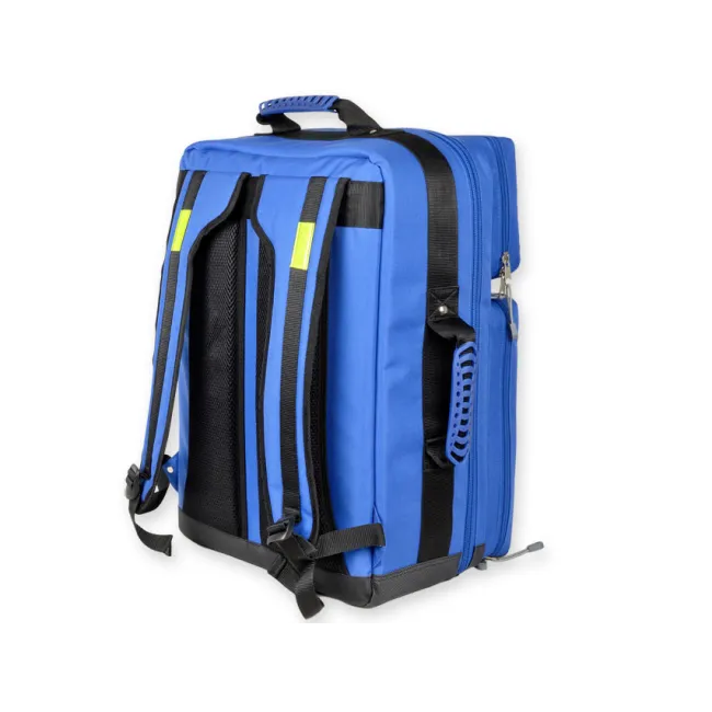 Rucsac Medical de Urgență "Silos-2 Rucksack" – Albastru (Gol), Poliester 600D Impermeabil, Compartimentare Modulară avansată, 38 x 24 x h 50 cm