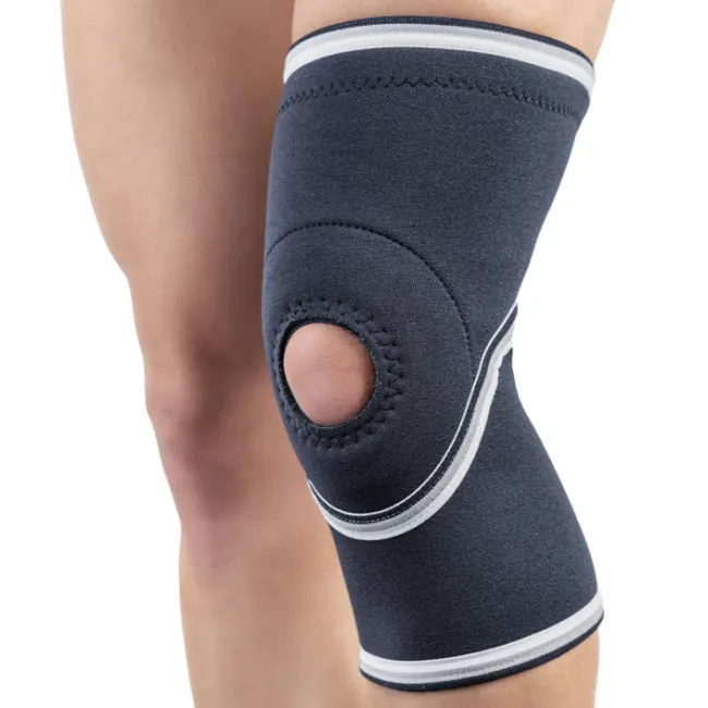Orteză de genunchi mobilă cu suport patelar, tip manșon, 29 cm - Dispozitiv Medical