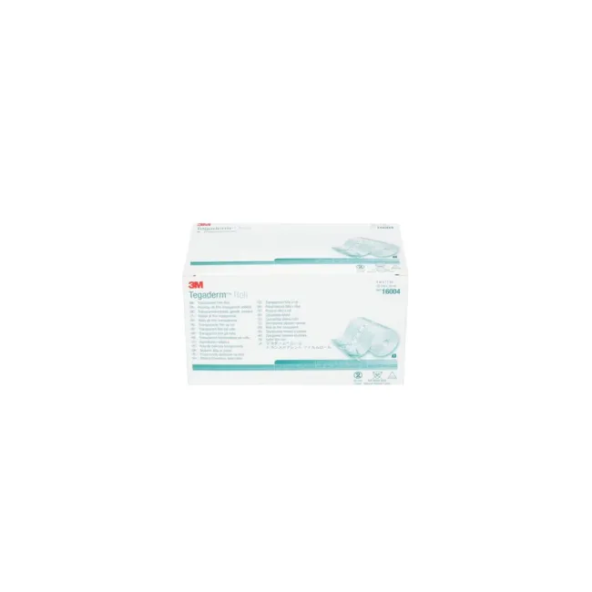 3M™ Tegaderm™ Film 16004 – Rolă de Peliculă Transparentă Nesterilă, 10 cm x 10 m (1 rolă)