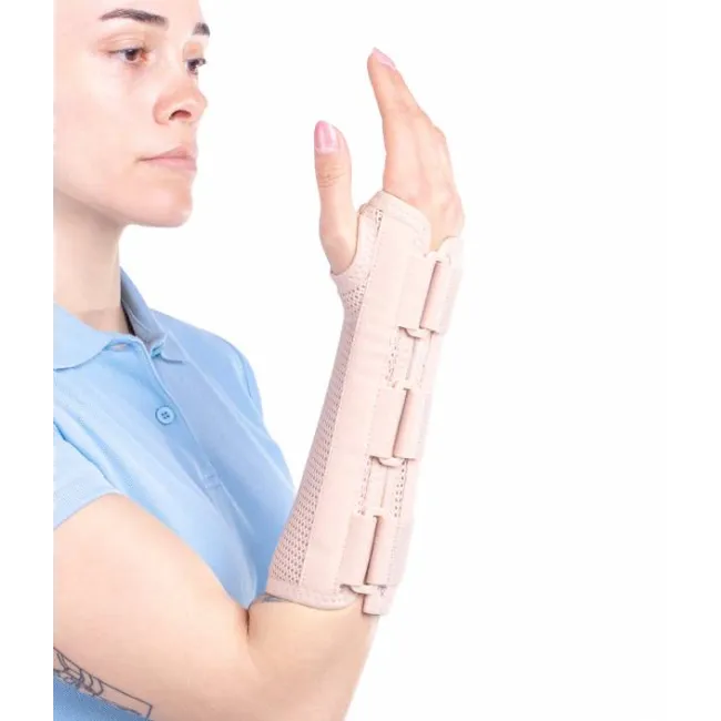 Orteză de încheietură mâinii cu atelă palmară și atele dorsale, 24 cm – dispozitiv medical