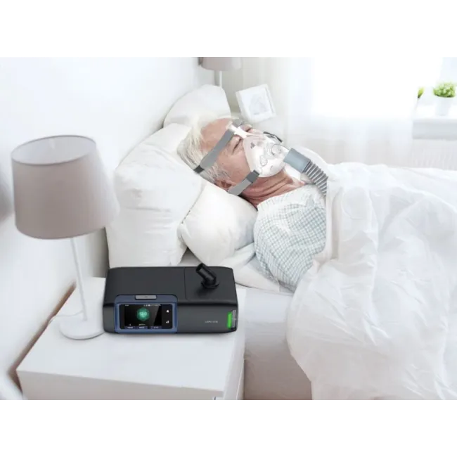 Aparat BiPAP R200 pentru Apnee în Somn – Wi-Fi, Bluetooth și Umidificare Inteligentă