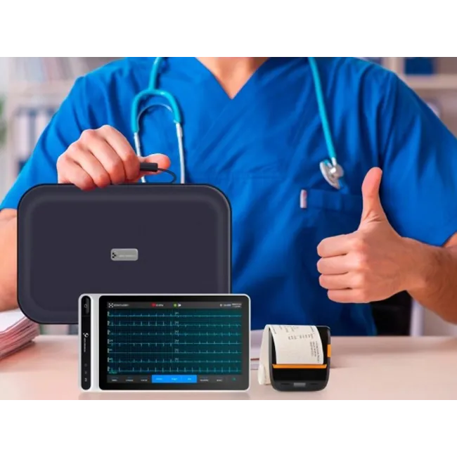 Imprimantă Termică Bluetooth (3 Canale) pentru Tabletă EKG NEO ECG S120 – Accesorii și Soluții Clinice Mobile (Compatibilă Cod 54230)
