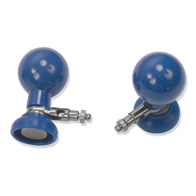 Set 6 Electrozi ECG Reutilizabili Ventuză – Argintați (Silver Coated), Ø 24 mm