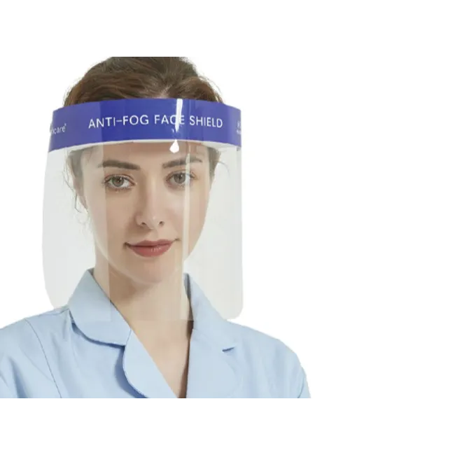 Viziera facială de protecție de unică folosință anti-aburire 330x220 mm