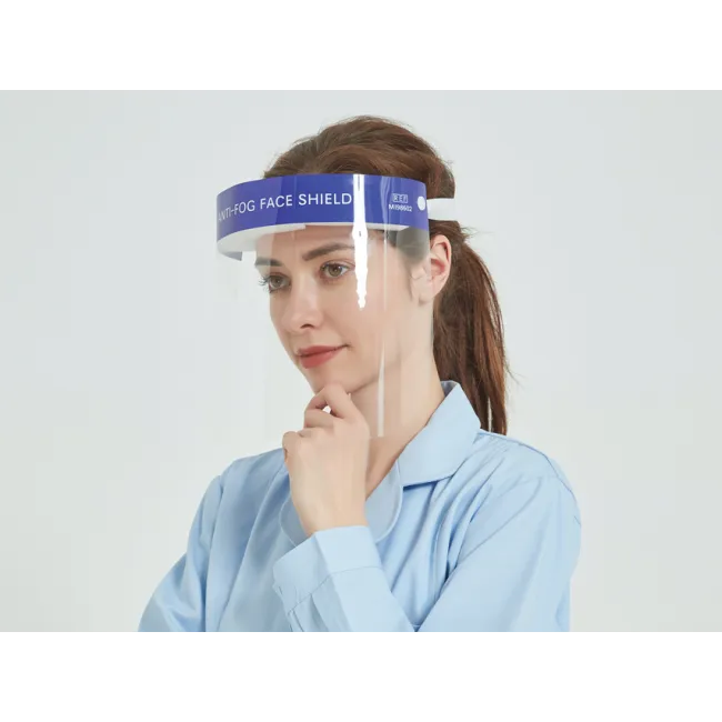 Viziera facială de protecție de unică folosință anti-aburire 330x220 mm
