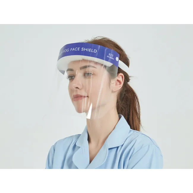 Viziera facială de protecție de unică folosință anti-aburire 330x220 mm