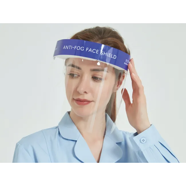 Viziera facială de protecție de unică folosință anti-aburire 330x220 mm