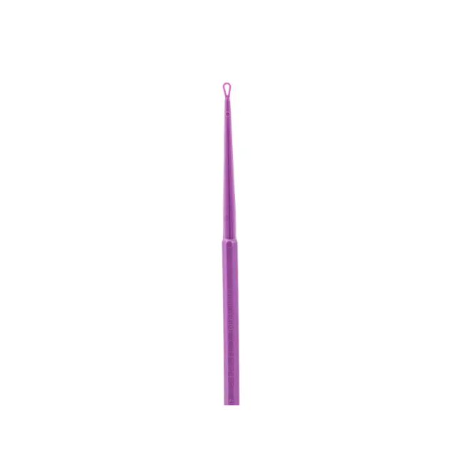 Curetă auriculară de unică folosință VERSALOOP violet, vârf flexibil 3 mm (cutie 50 buc)