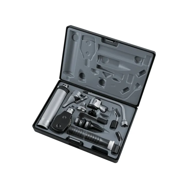 Set diagnostic Parker Large cu oftalmoscop, otoscop reîncărcabil 2,5 V și accesorii ORL complete (1 buc)