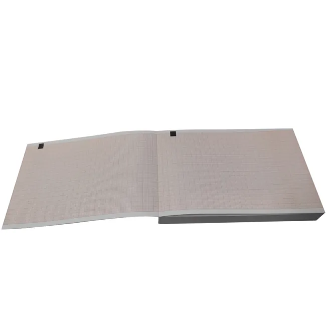 Hârtie termică ECG 100 × 150 mm × 200 foi pachet, grilă portocalie, compatibilă CARDIOLINE ECG 100+ (cutie 10 buc)