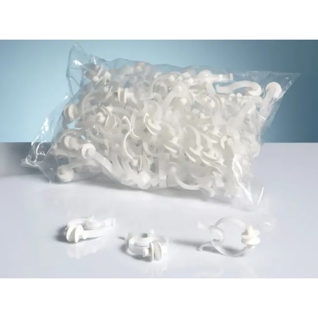 Clemă nazală din cauciuc pentru spirometrie, dimensiune standard, 70 × 40 mm (cutie 100 buc)