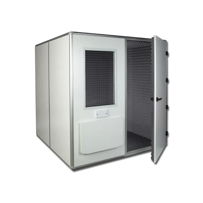 Cabină audiometrică PRO 30, 211 × 211 × 242 cm, cu sistem de ventilare