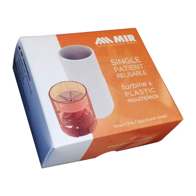 Turbină reutilizabilă cu bucal reutilizabil din plastic pentru spirometre 33681/33684 (1 kit)