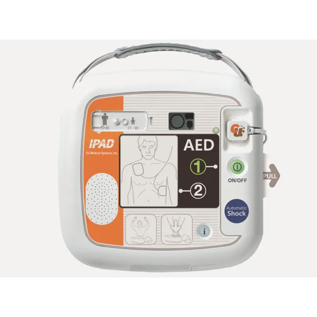 Defibrilator automat extern (DAE) iPad CU-SP1 cu piastre pre-conectate și detectare RCP (1 buc)