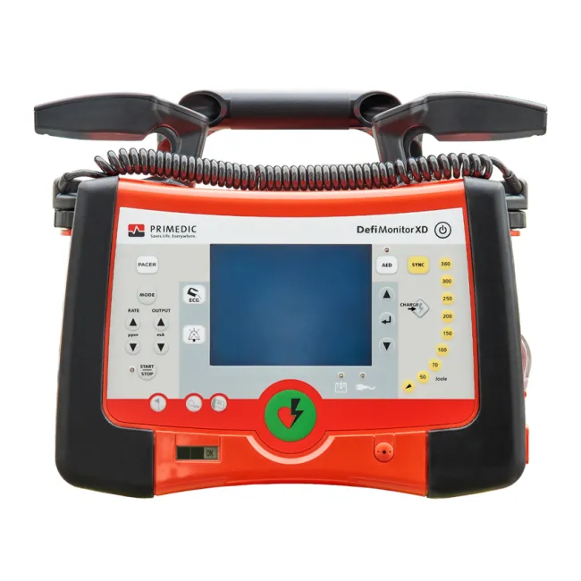 Defibrilator manual + AED DefiMonitor XD cu ecran TFT 5,7", baterie litiu-ion (1 buc)