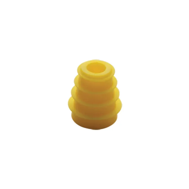 Tappini auricolari Sanibel ADI flangiați pentru sugari 5–8 mm, galben (cutie 100 buc)
