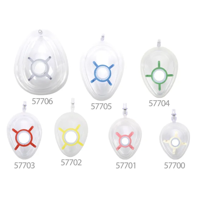 Mască facială de unică folosință SINGLE PATIENT FACEMASK N.5 - adult/large - cu pernă gonflabilă