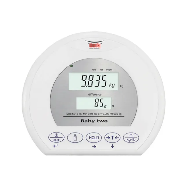 Cântar electronic profesional pentru bebeluși Wunder Baby 02-2, 10–20 kg, Clasa III (1 buc)