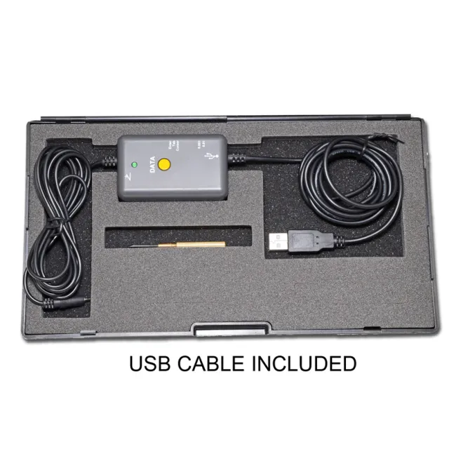 Plicometru digital cu cablu USB pentru transfer date pe PC