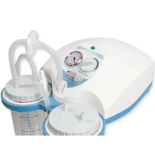 Aspirator chirurgical Super Vega Battery pe cărucior cu baterie reîncărcabilă, 2 vase de 2 litri (1 buc)