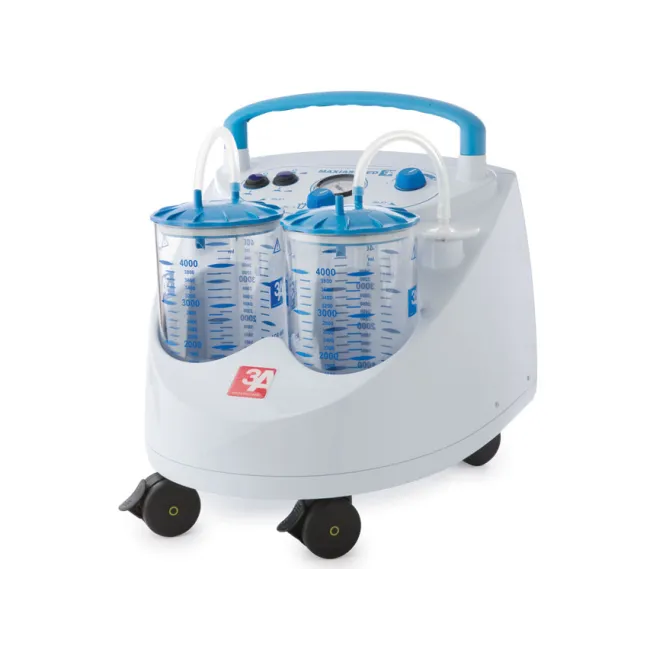Aspirator chirurgical Maxi Aspeed 60 l/min cu 2 vase de 4 litri și pedală (1 buc)