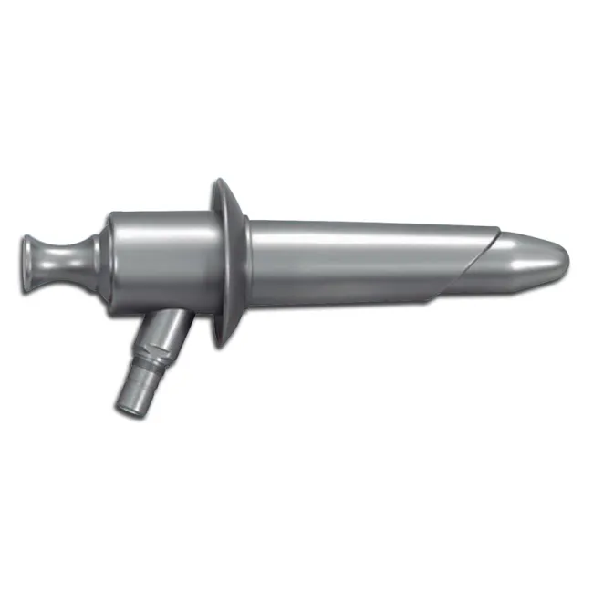 Anoscop cu fibră optică Ø 15 × 70 mm cu obturator, conector Wolf (1 buc)